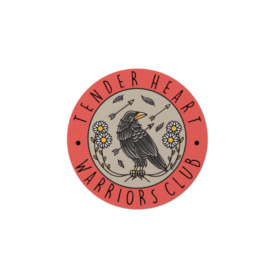 Tender Heart Warriors Club Sticker
