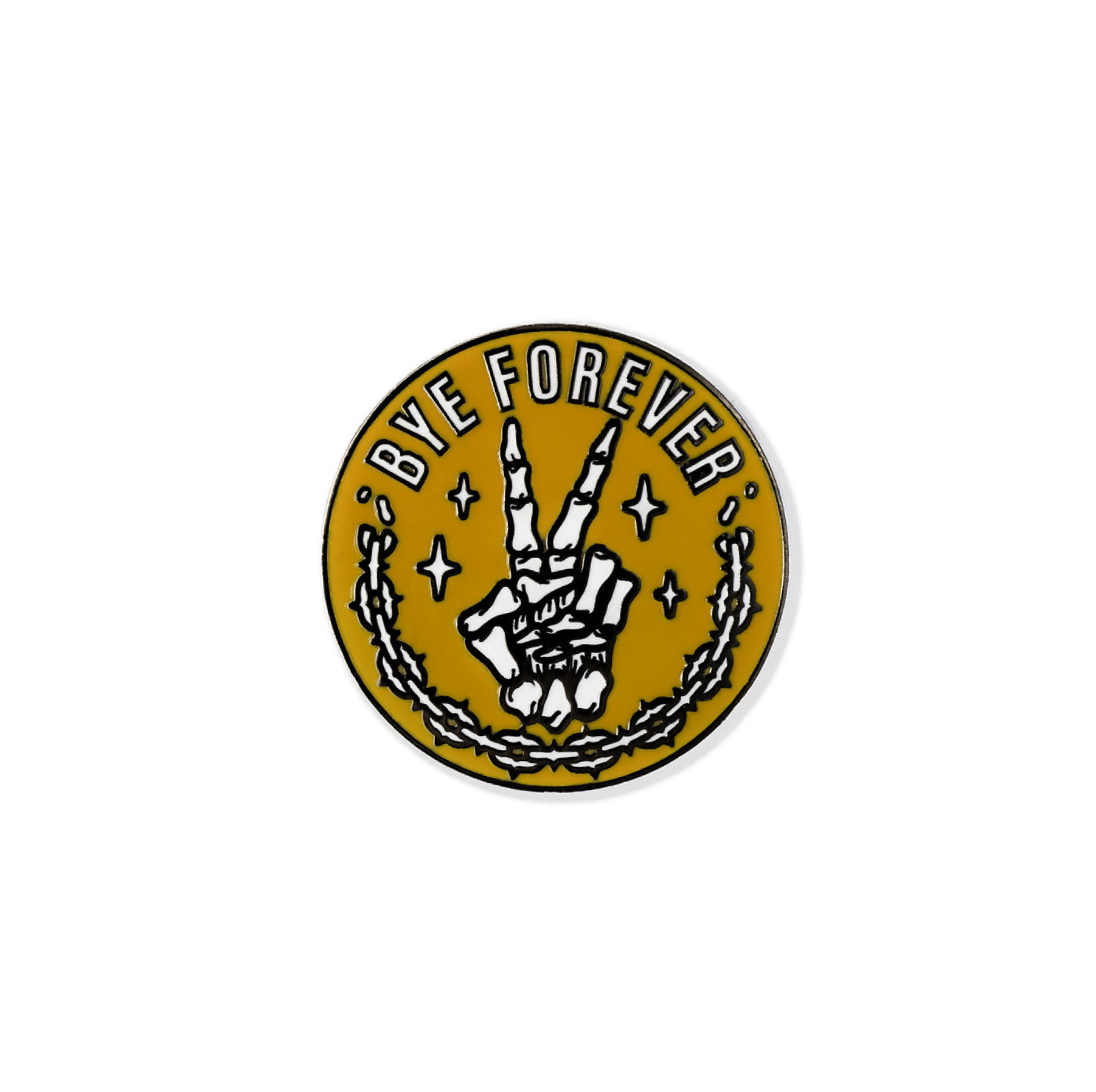 Bye Forever Pin