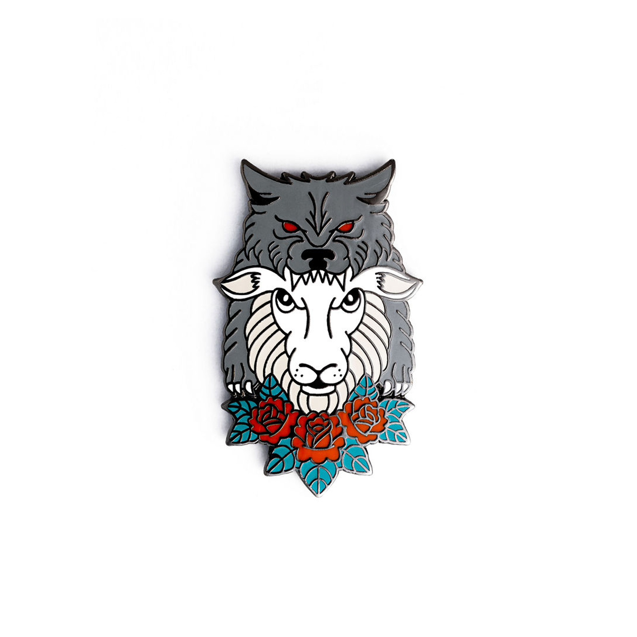 Keep The Wolves Away Pin